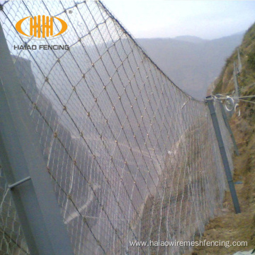 High tensile wire mesh rope for fall protect